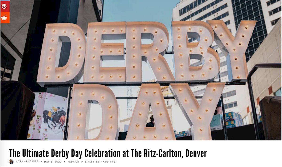 Denver Derby Day @ The Ritz-Carlton Denver