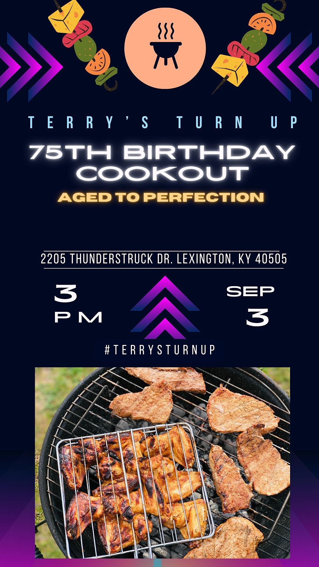 Terry's Turn Up - 75th Birthday Cookout