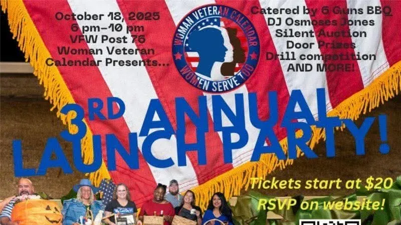 Women Veteran Calendar Launch Party