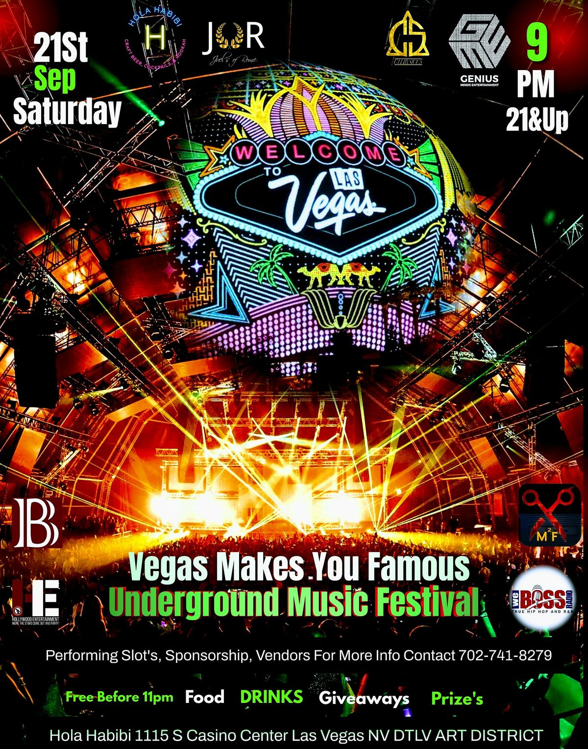 Vegas Makes You Famous Underground Music Festival