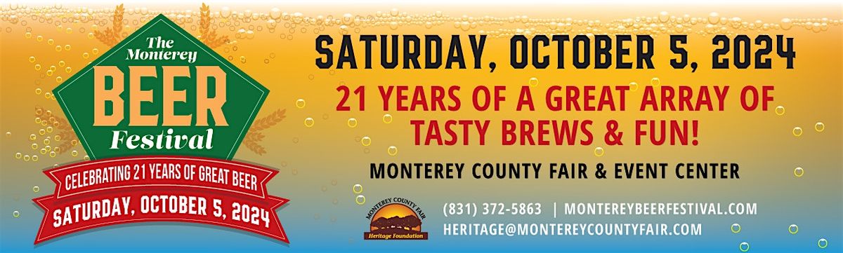 21st Annual Monterey Beer Festival