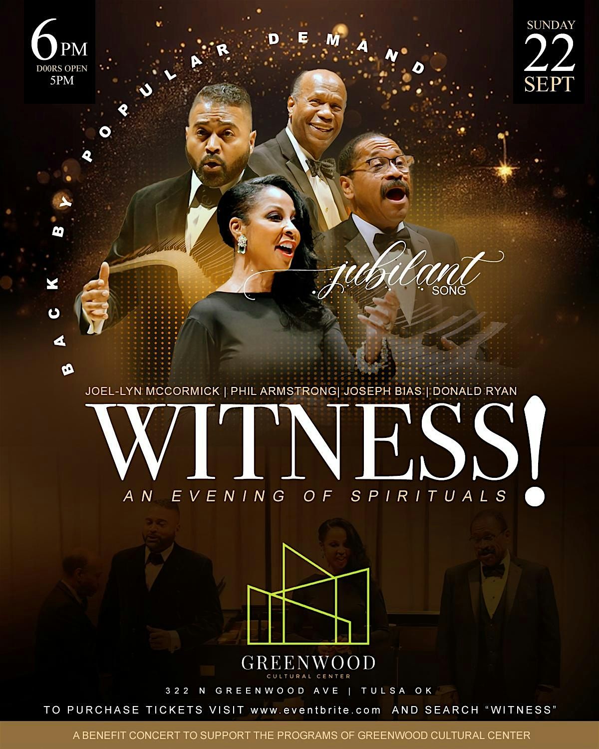 WITNESS! An Evening of Spirituals