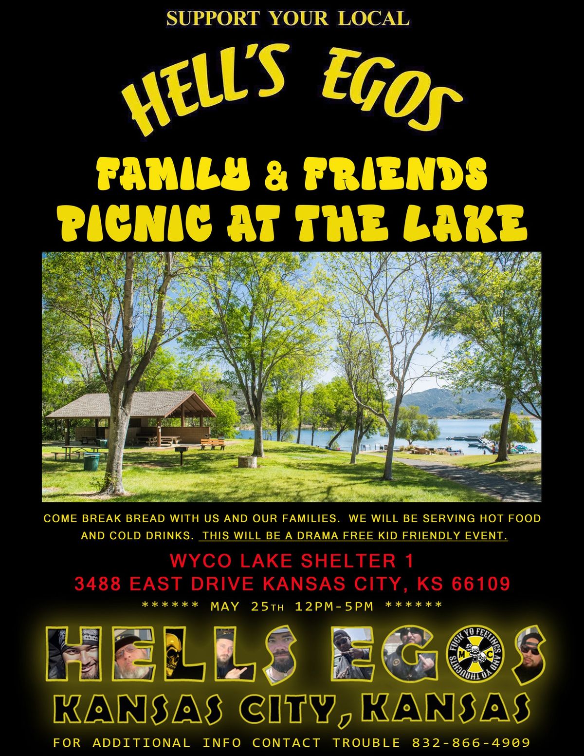 Family & Friends Picnic at the Lake!