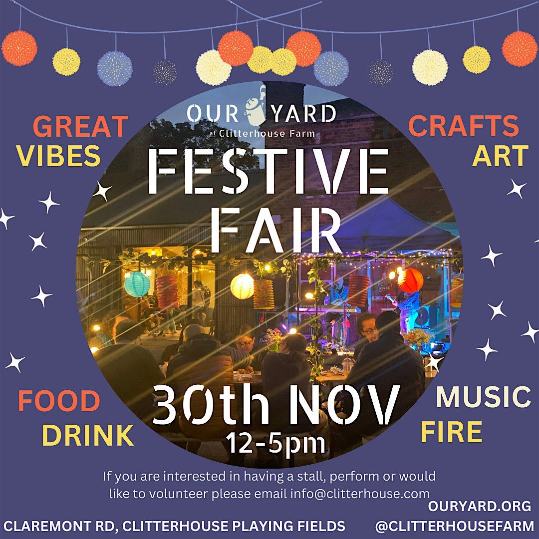 FREE Festive Fair - No booking needed