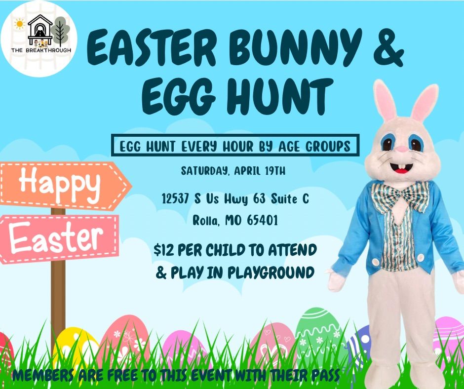 Easter Bunny & Egg Hunt