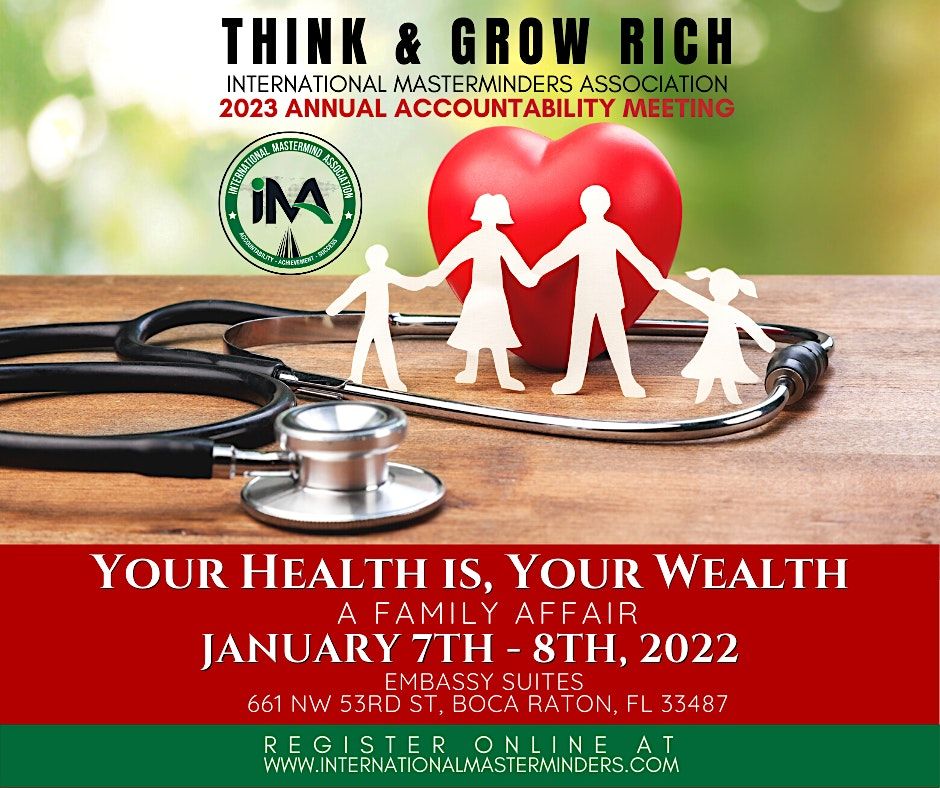 2024 Think and Grow Rich Annual Accountability Meeting