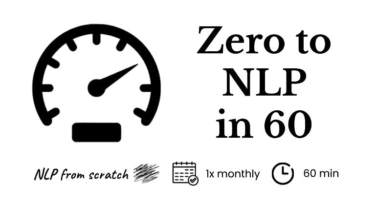 Zero to NLP in 60 - FREE Workshop