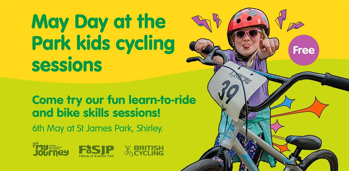 May Day Learn to Ride and Bike Skills - St James Park