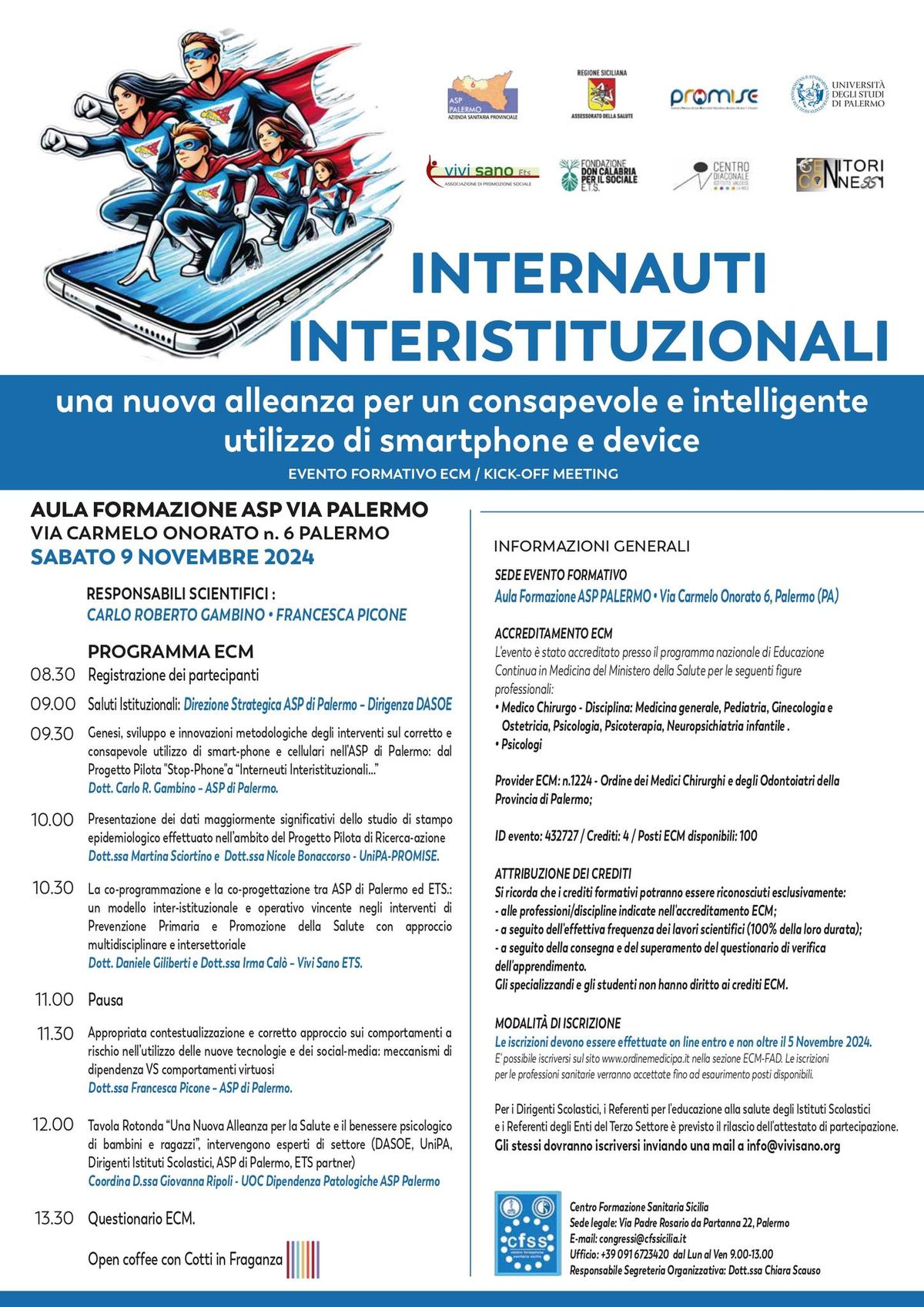 Internauti interistituzionali - Evento ECM e Kick Off Meeting 