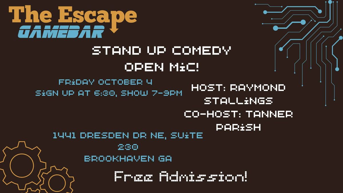 Stand Up Comedy Open Mic Night