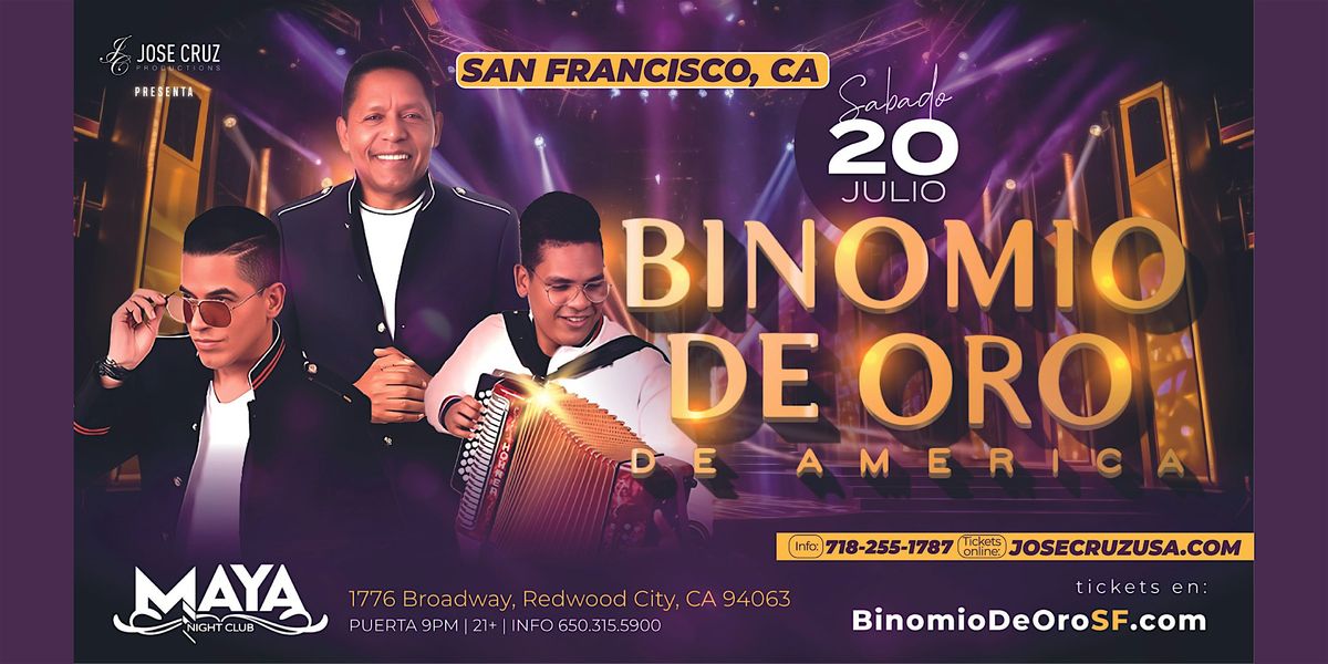 Binomio de Oro de Am\u00e9rica en  SAN FRANCISCO, CA | Julio 20 2024