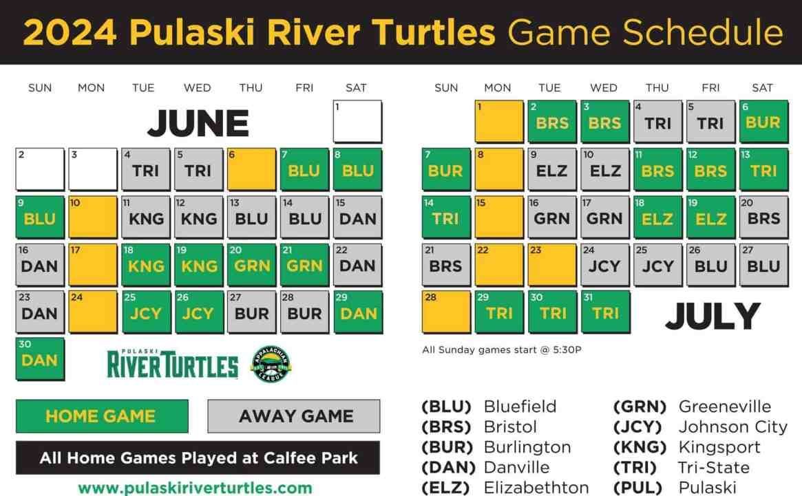 Greeneville Flyboys vs. Pulaski River Turtles