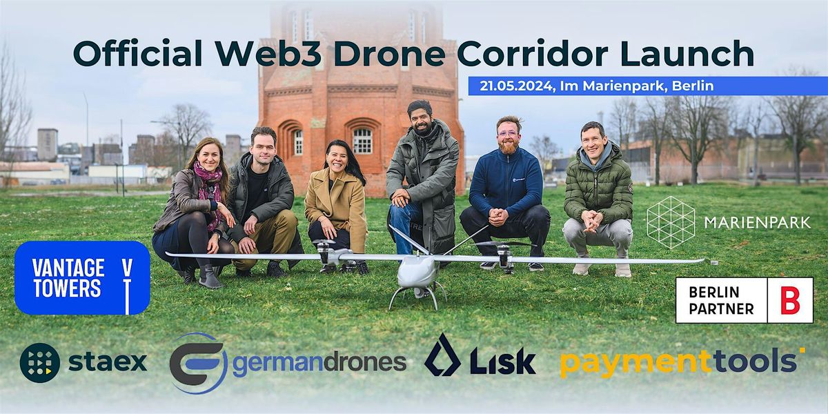 Official Web3 Drone Corridor Launch in Berlin