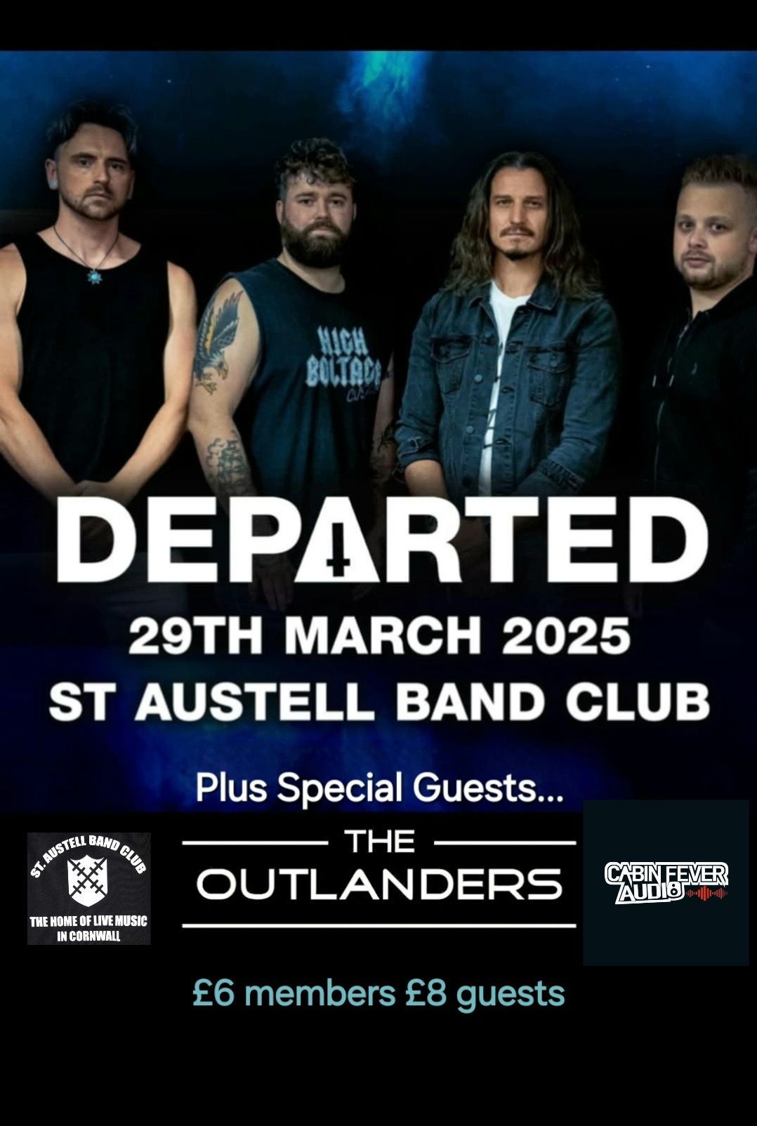 DEPARTED! + The Outlanders!