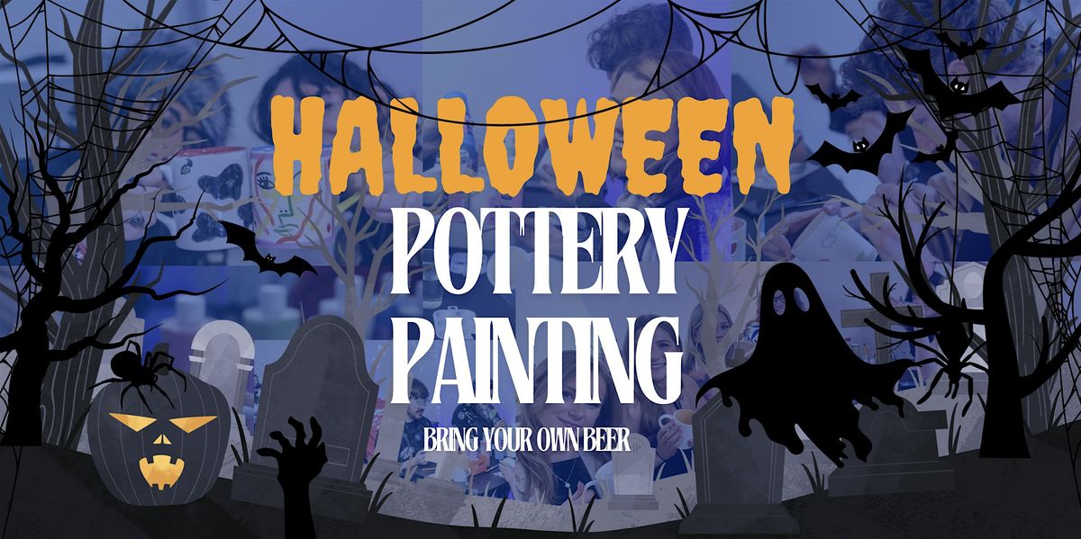 Halloween Themed Pottery Painting Night (5pm)