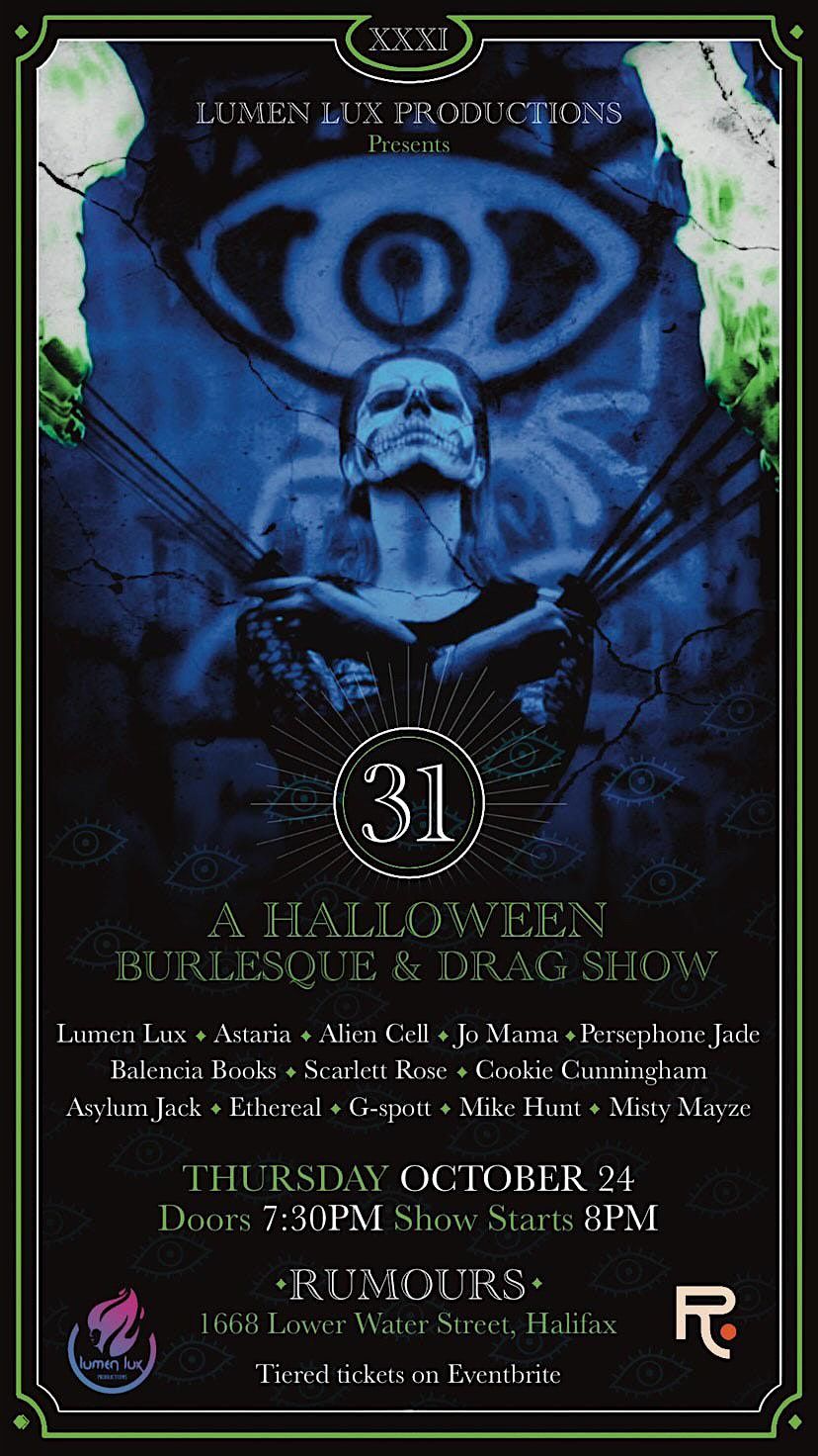 31: A Burlesque and Drag Halloween Show