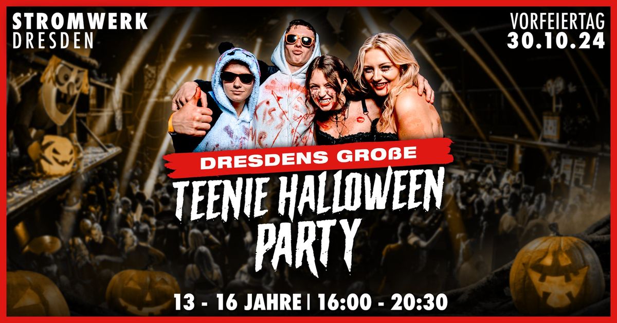 DRESDENS GROSSE HALLOWEEN TEENIE PARTY | 30.10. | Stromwerk Dresden