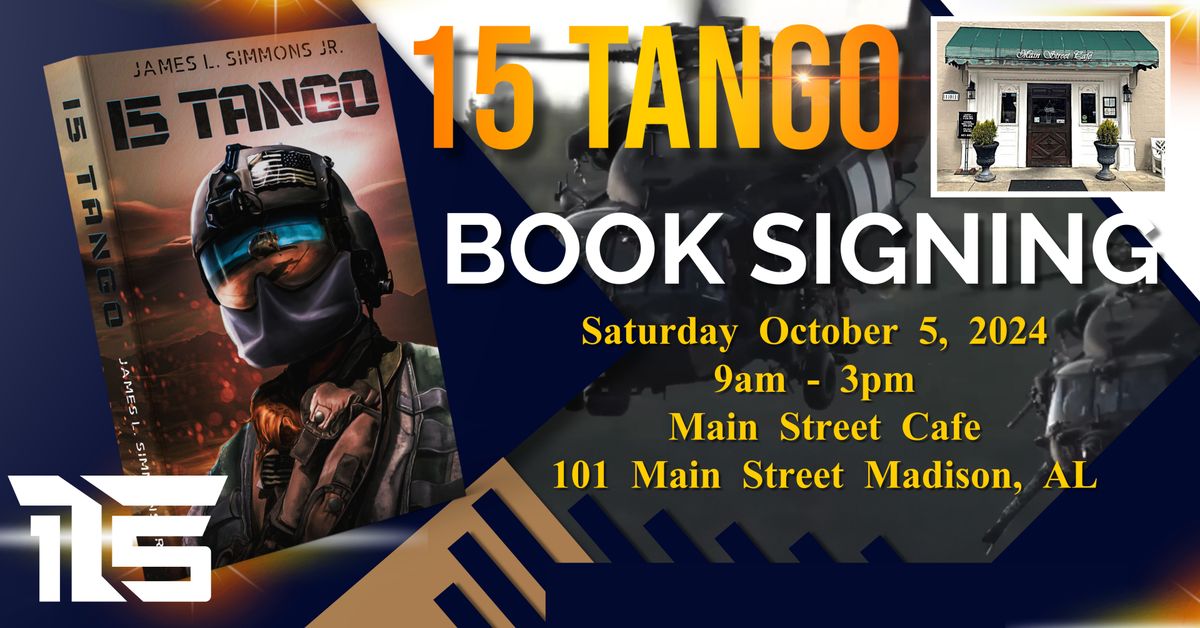 15 Tango Book Signing at Main Street Cafe