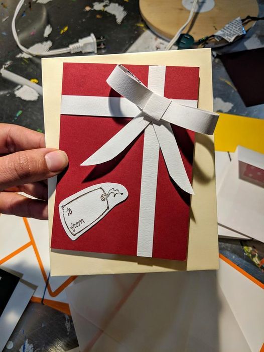 in-person workshop: DIY holiday cards