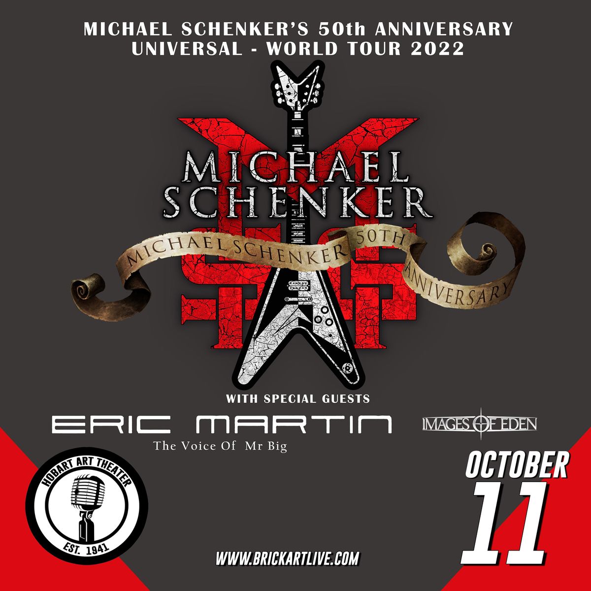 Michael Schenker 50th Anniversary Tour, Art Theater, Hobart, 11