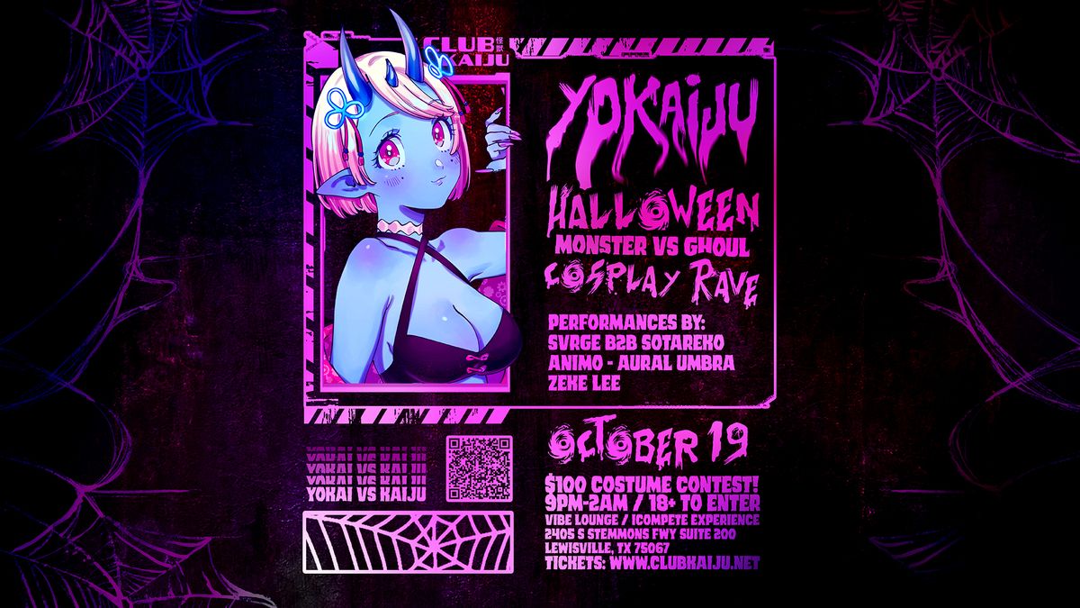 Yokaiju - Monster VS Ghoul Halloween Cosplay Rave (DALLAS)