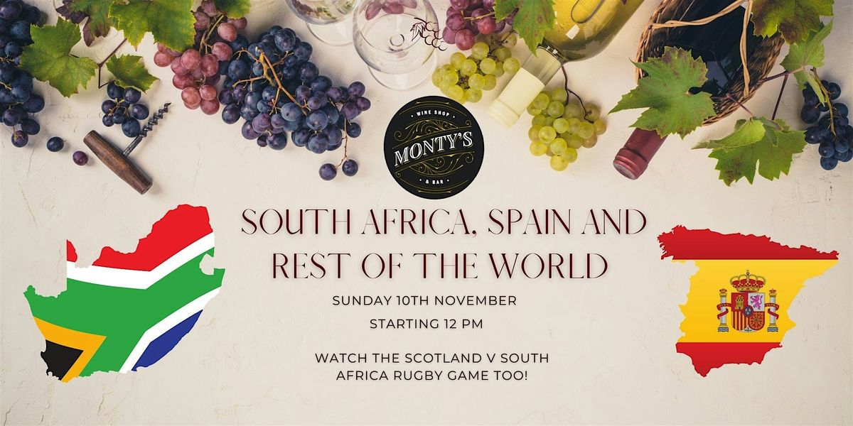 The wines of Spain, South Africa and the rest of the world