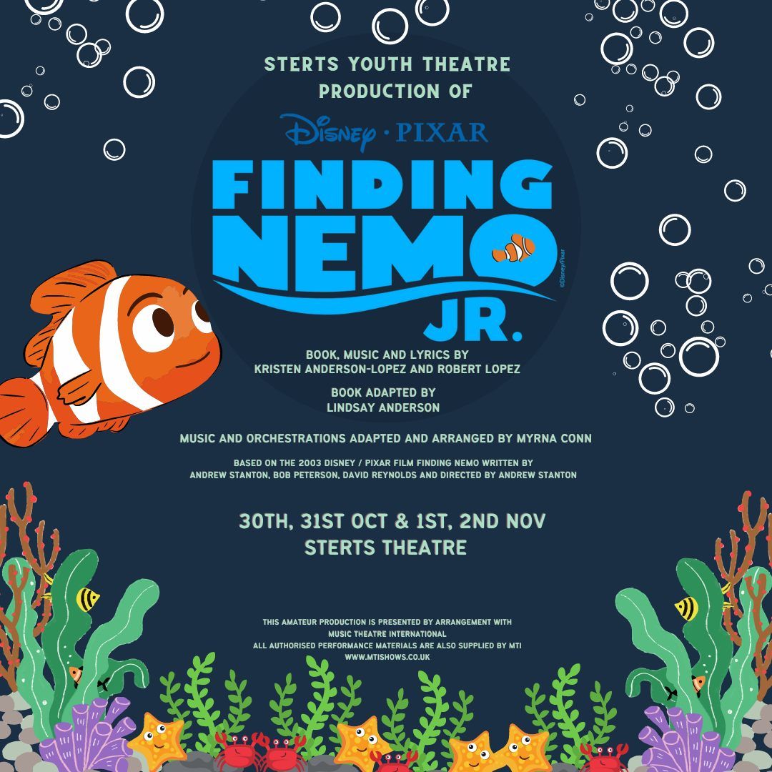 Finding Nemo Jr. - Sterts Youth Theatre Company