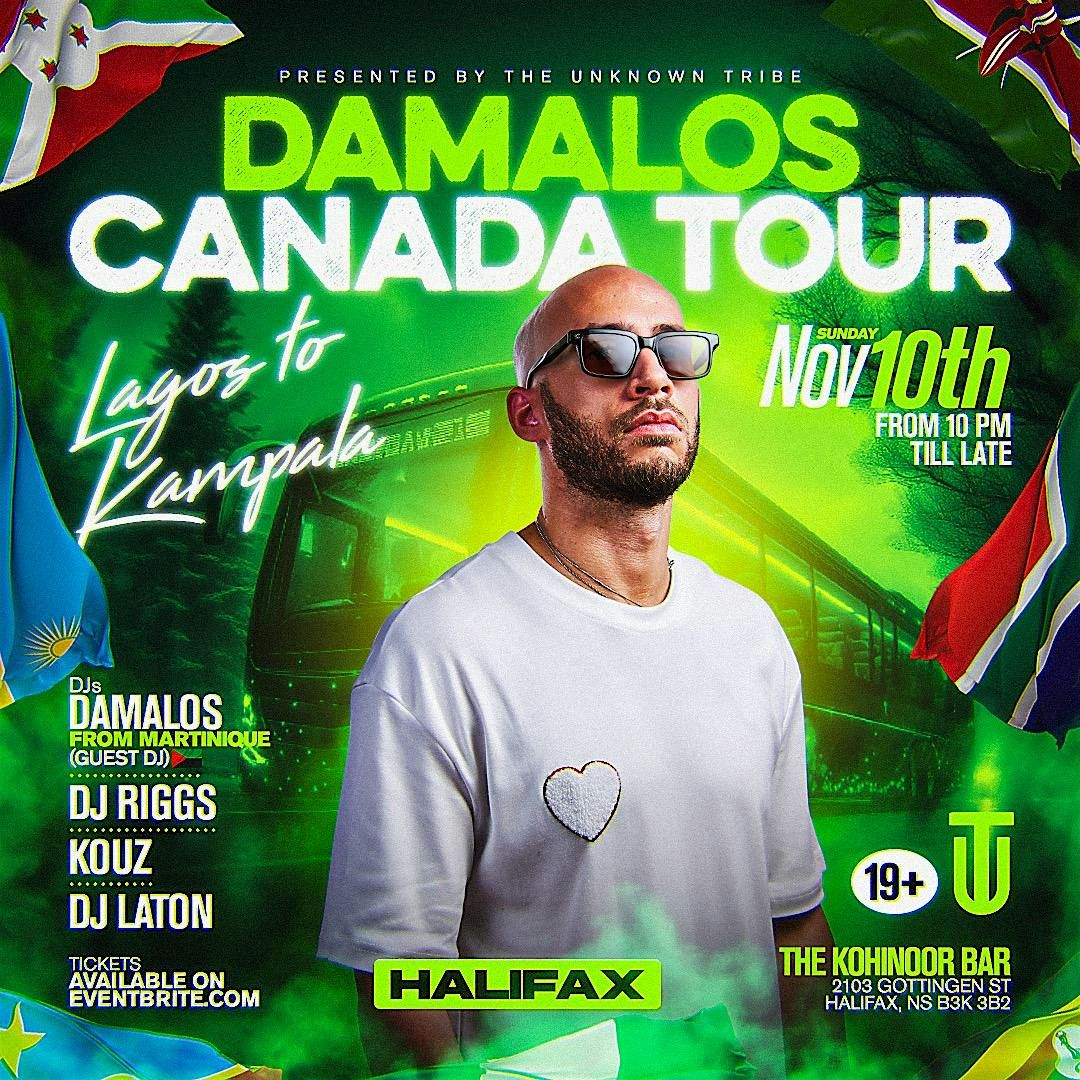 DAMALOS CANADA TOUR - LAGOS TO KAMPALA