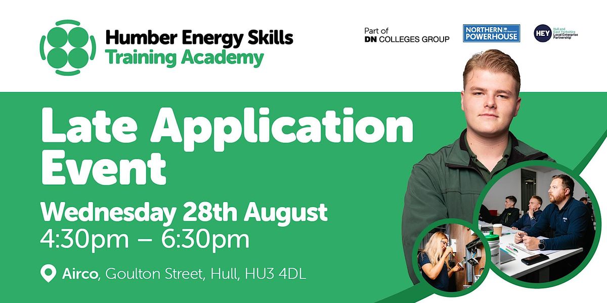 Open Event - Humber Energy Skills Training Academy
