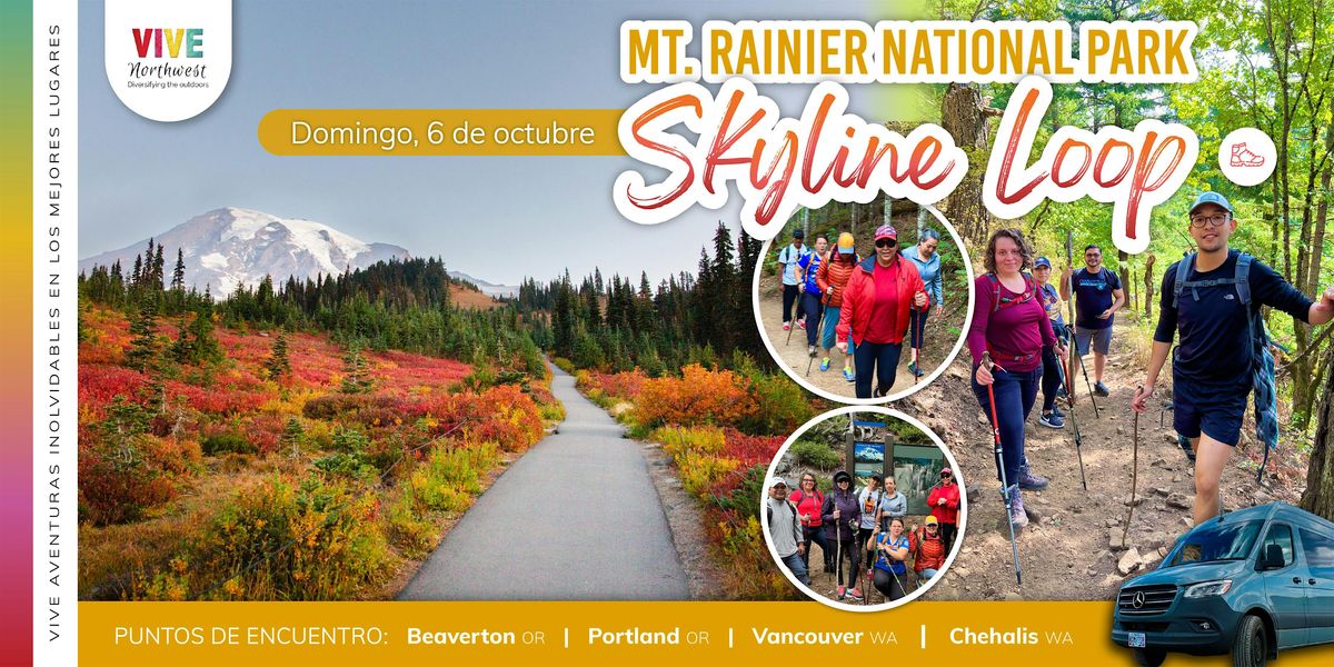 Comienza el Oto\u00f1o en Mt. Rainier: Una Aventura por Skyline Loop Trail