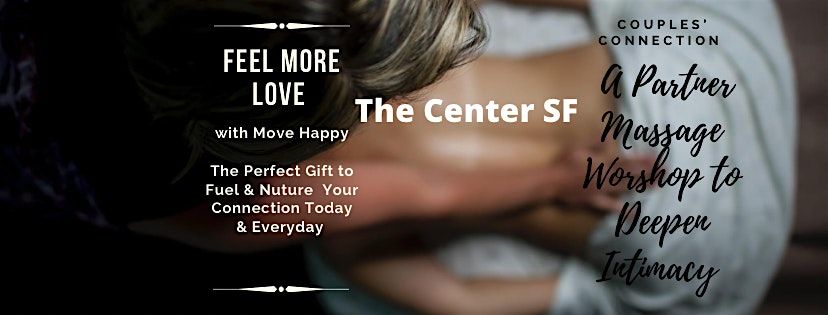 Couples Connection:  A Partner Massage Workshop to Deepen Intimacy