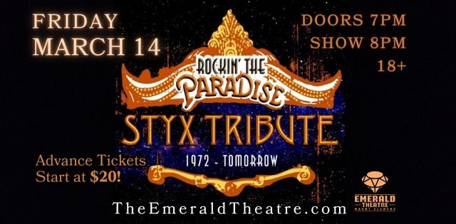 Rockin\u2019 the Paradise - STYX Tribute