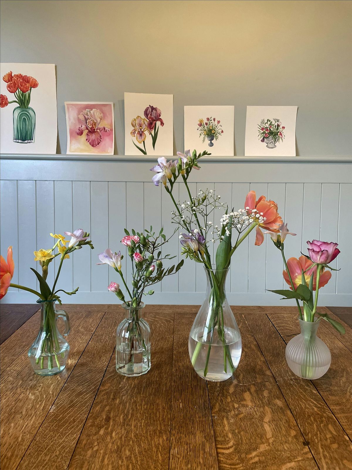 Watercolour Flower Painting Workshop - Sat 20th  April