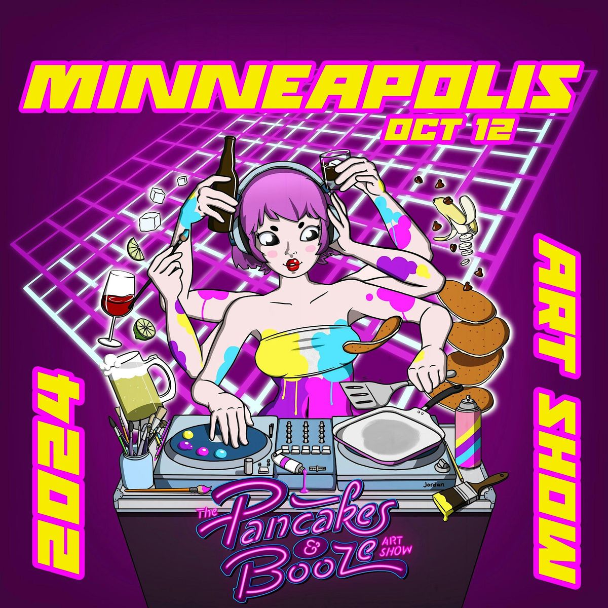 The Minneapolis Pancakes & Booze Art Show