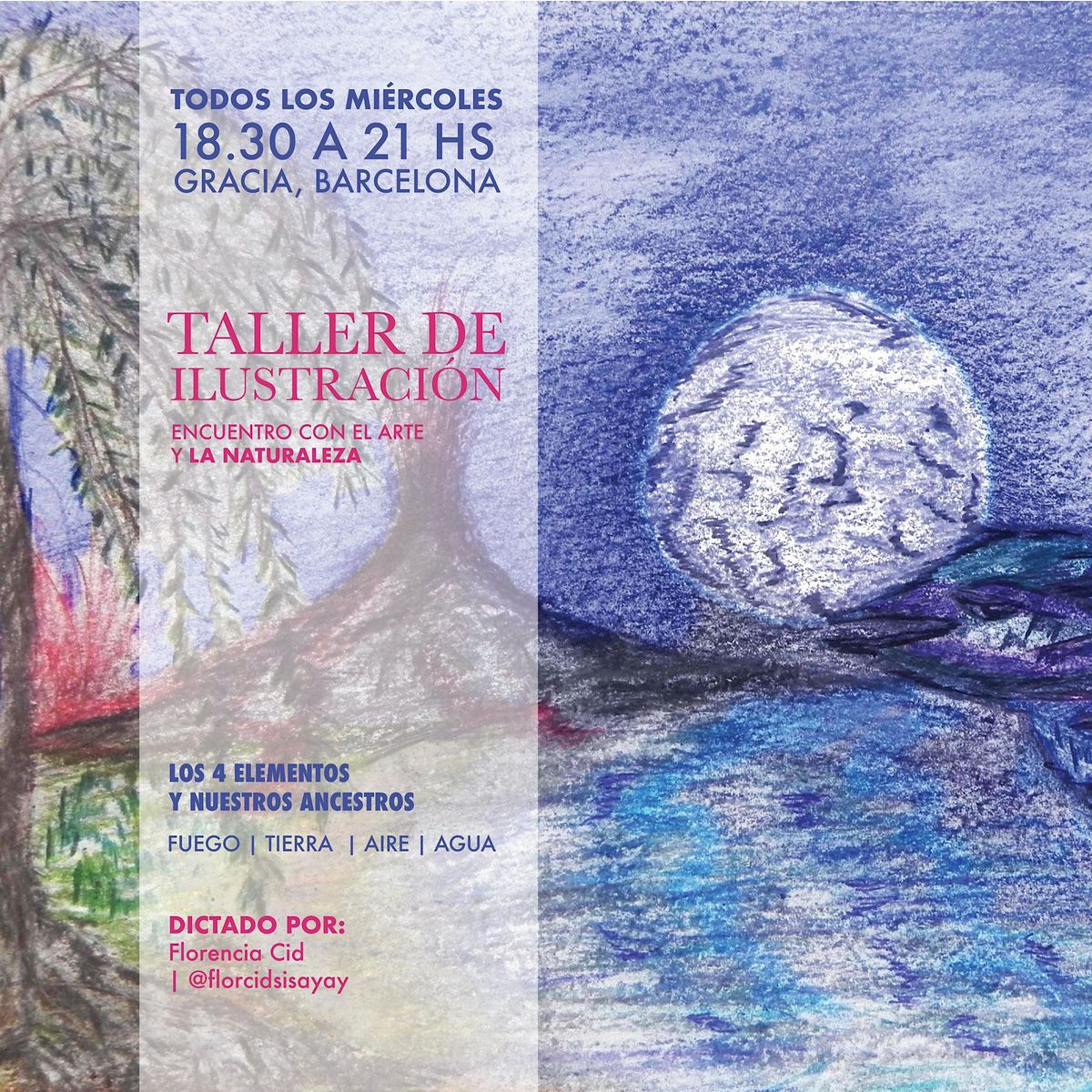 TALLER DE ILUSTRACION Y ASTROLOGIA