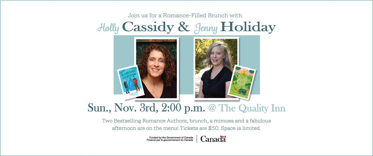 Romance Brunch with Authors Holly Cassidy & Jenny Holiday