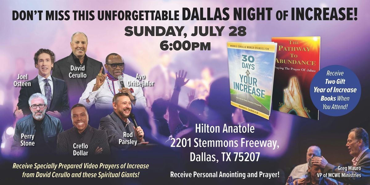 Dallas Night of Increase!