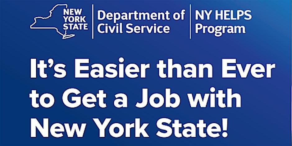 Demystifying Civil Service and Careers with New York State