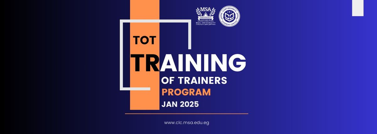 Training Of Trainers (TOT) 2025 JAN Round