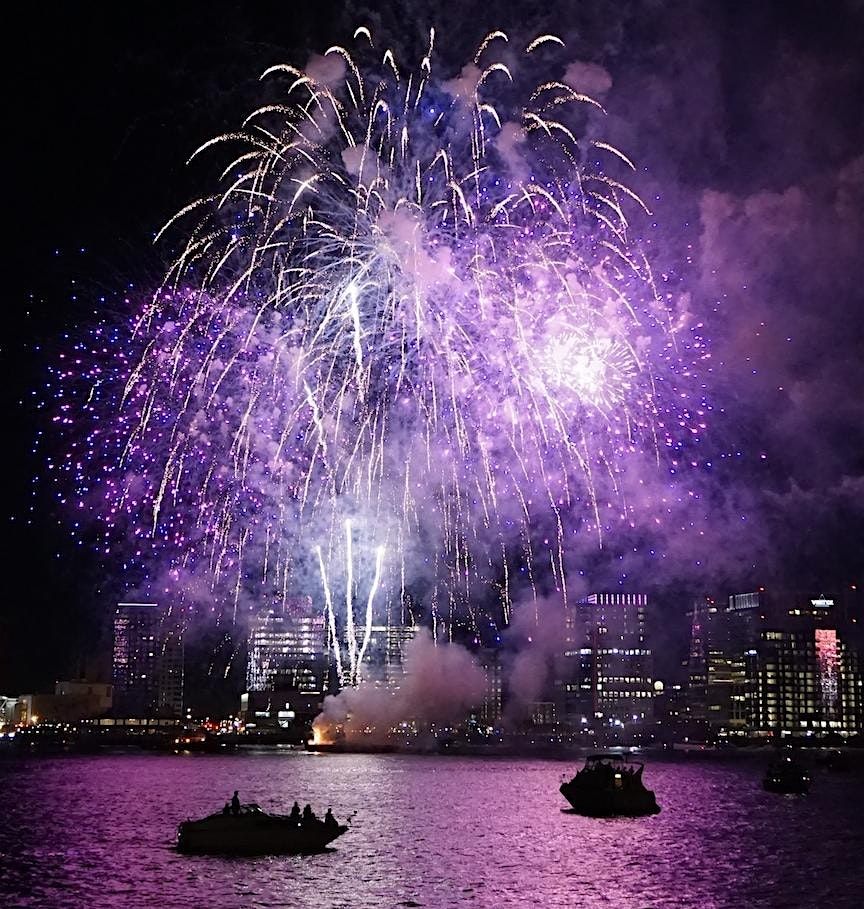 Celebrate the Boston Harborfest Fireworks from Nantucket Lightship