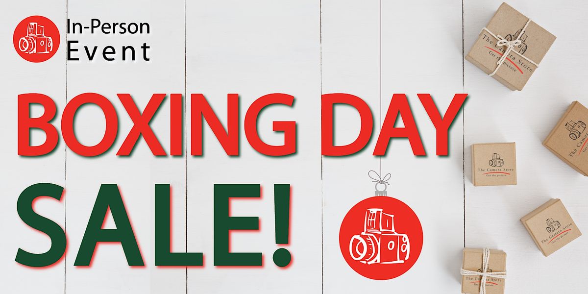 The Camera Store Boxing Day Sale, The Camera Store, Calgary, 26