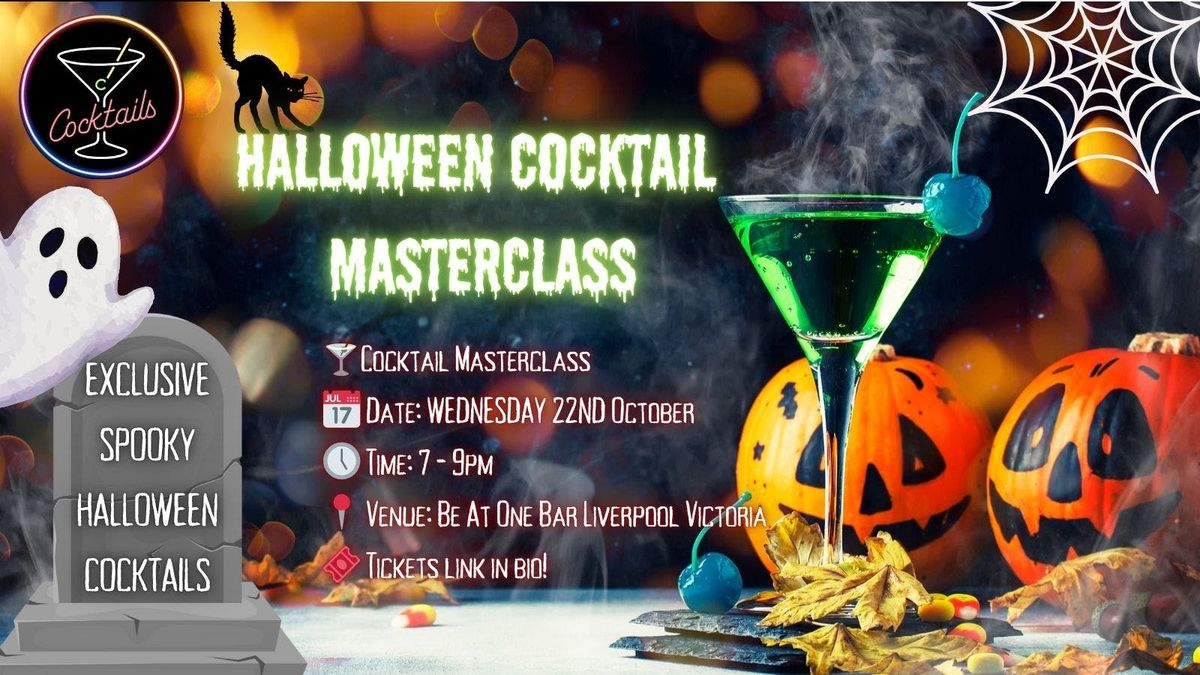 Halloween Cocktail Masterclass