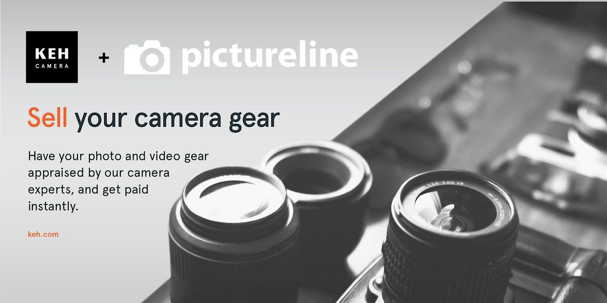 Sell your camera gear (Free Event) at Pictureline presents PhotoX Lifestyle