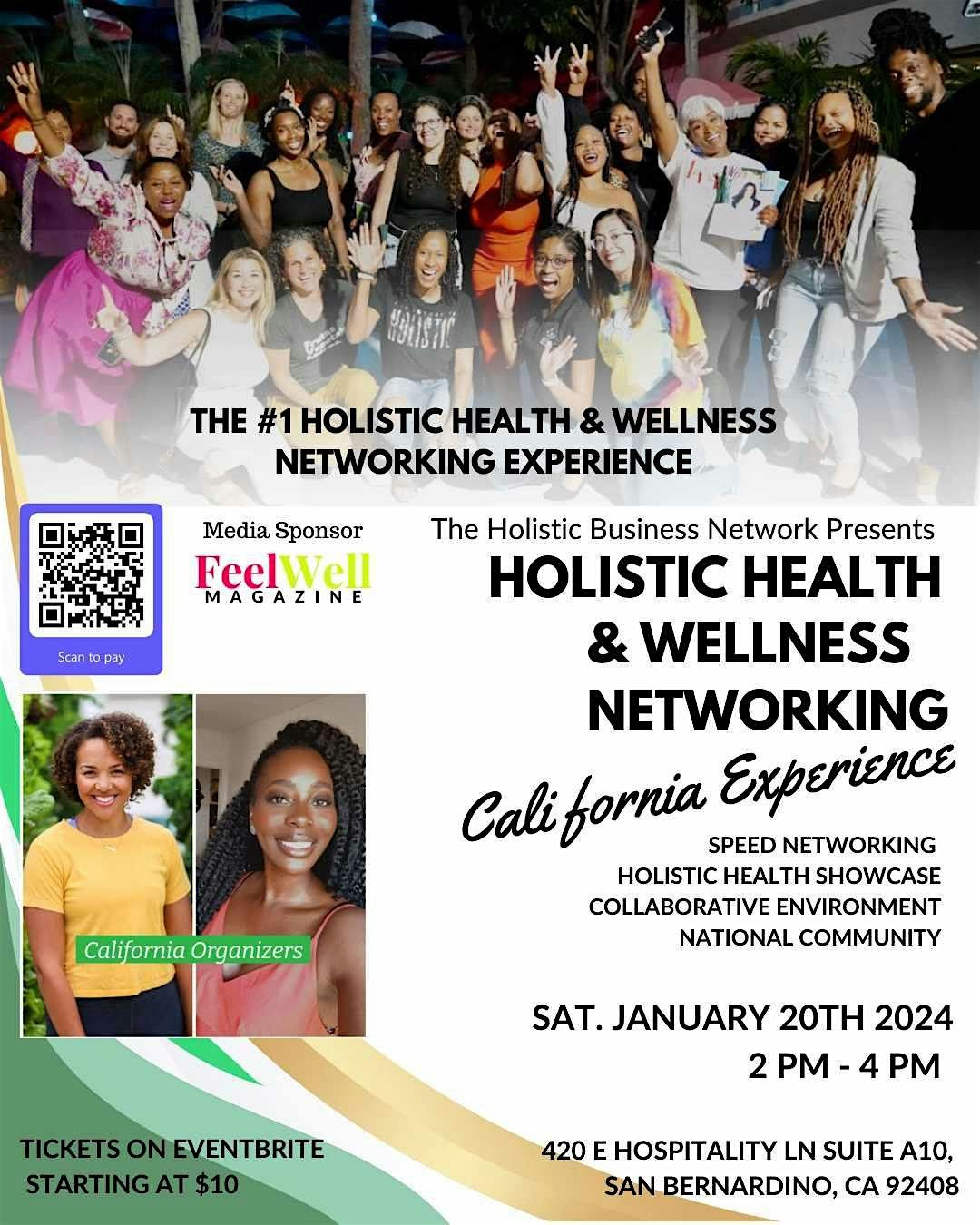 Holistic Health & Wellness Networking Event - California