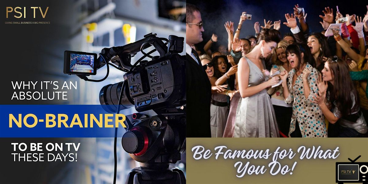 Be Famous for What You Do. This is a hands-on, get it done intensive!