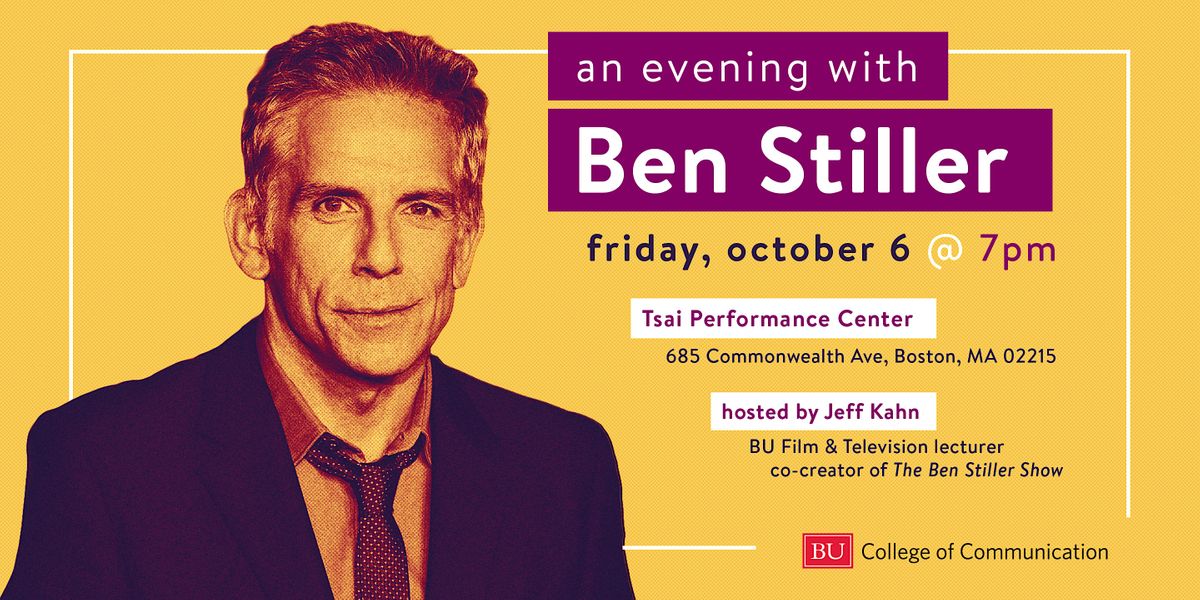 An Evening with Ben Stiller