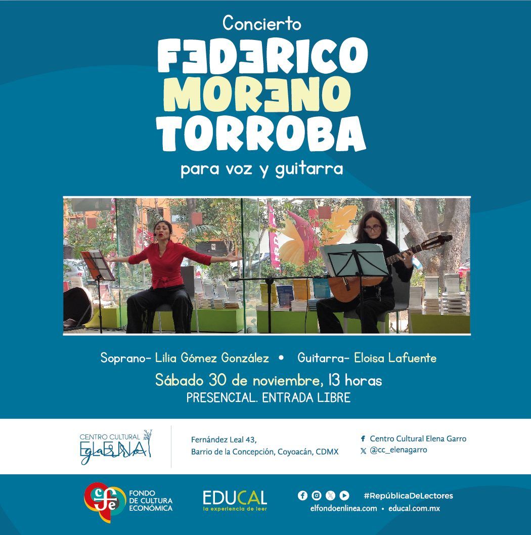 Concierto Federico Moreno Torroba para voz y guitarra.