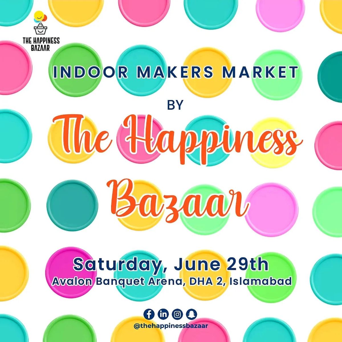Indoor Makers Market by The Happiness Bazaar