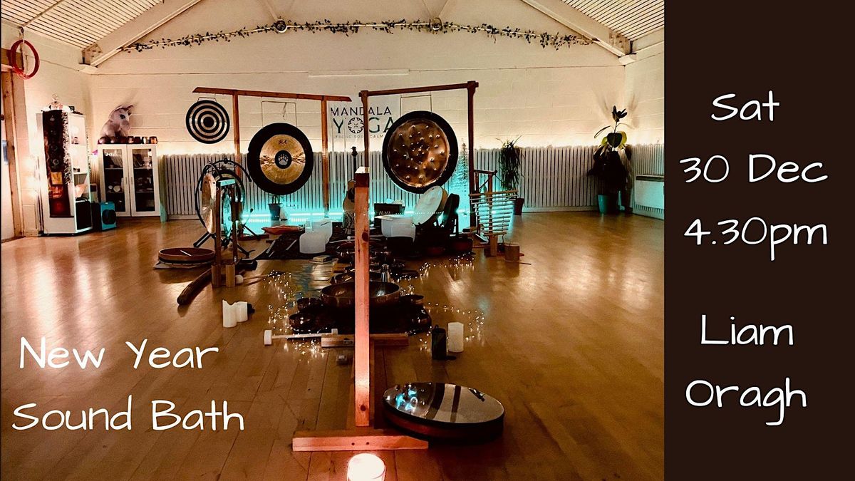 New Year Sound Bath - Sat 30 Dec @4.30pm