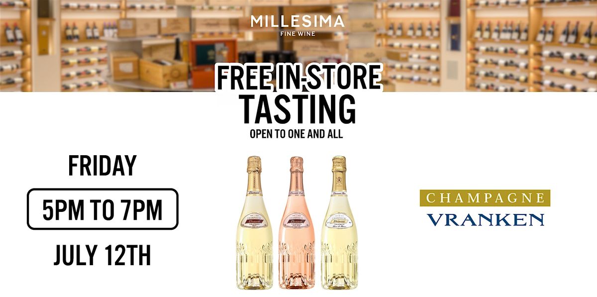 Free In-Store Tasting - Champagne Vranken